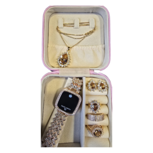 Elegant 3-Piece Gold-Tone Jewelry Gift Set