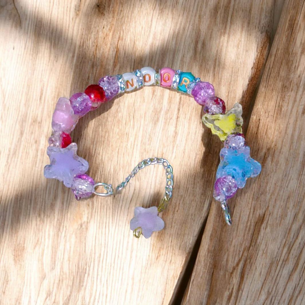 Customized Baby Girl Name Bracelet