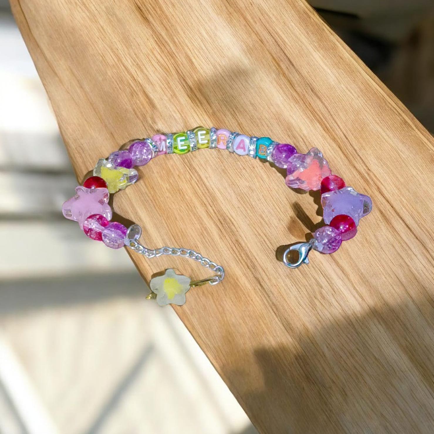 Customized Baby Girl Name Bracelet - Image 3