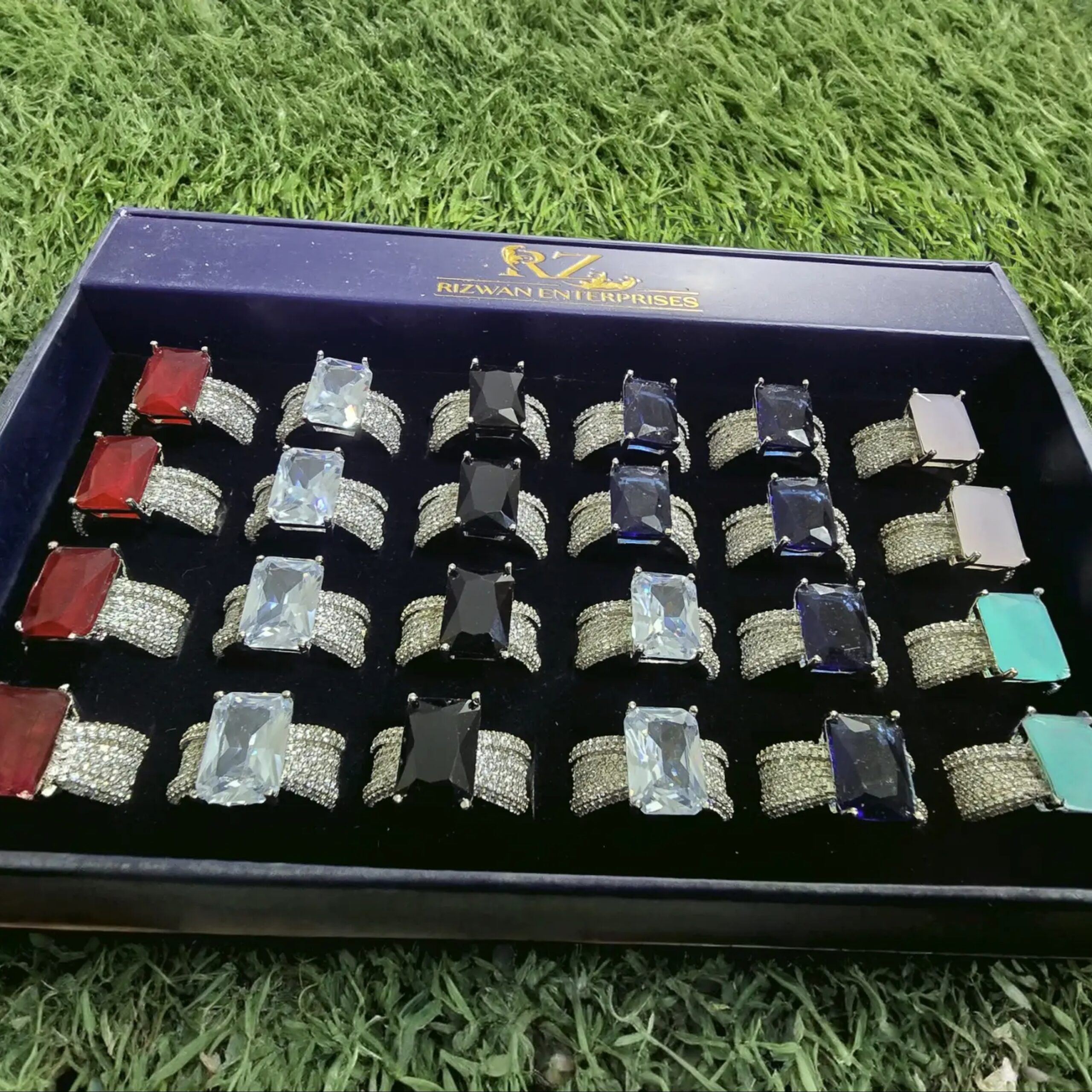 Premium Emerald-Cut Stone Ring